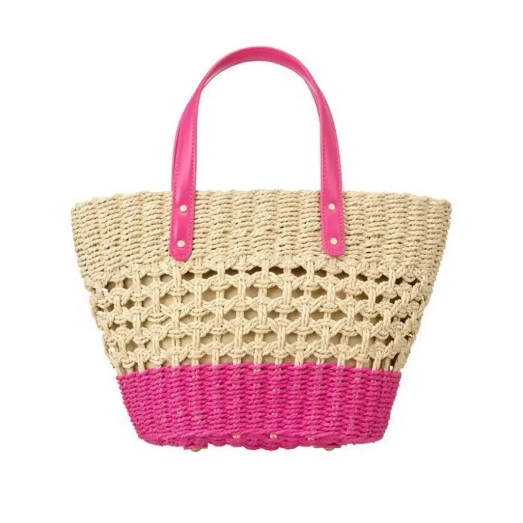 STARBUCKS | 스타벅스 Starbucks Aloha Raffia Tote Bag Pink