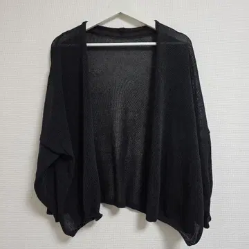Spick & Span 블랙 가디건
