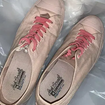 CONVERSE 핑크 로우 컷 스니커즈 27cm