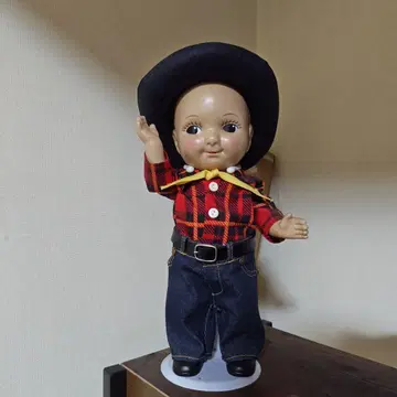 Buddy Lee 인형 빨검 체크 COWBOY