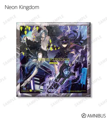maimai 데라쿠스 스퀘어 캔뱃지 Neon Kingdom