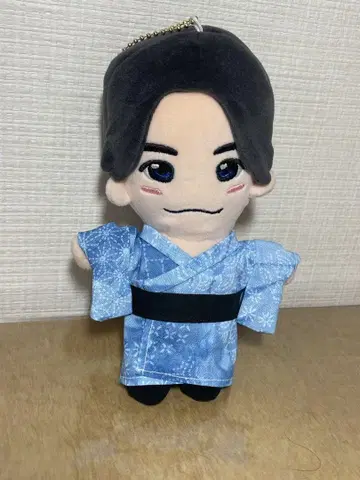 치비누이 의류 유카타(자수 스카이블루)