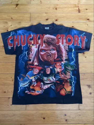 Chucky Story 티셔츠 블랙 TULTEK
