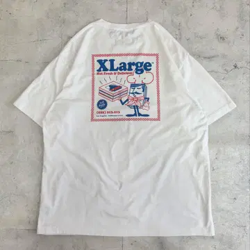 XLARGE 123KLAN 콜라보 티셔츠