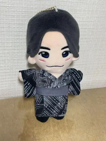 치비누이 의류 유카타(자수 블랙)