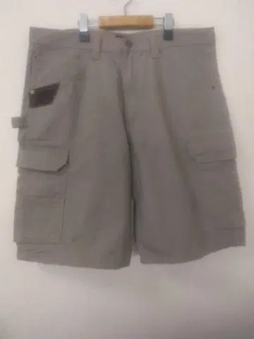 새상품급 wrangler 립스탑 카고 숏팬츠 w35