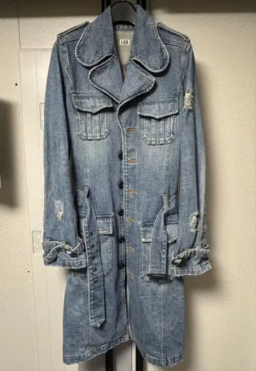 LGB ifsixwasnine hyde 데님 롱 코트 M