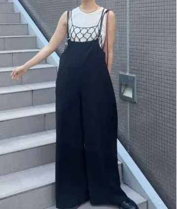 아메리 코드 서스펜더 심플 팬츠