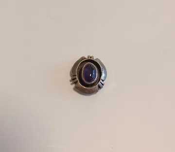 SAAD 귀걸이 자수정 silver925