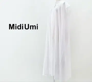 MidiUmi 자수 플레어 원피스