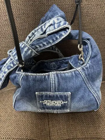 마크제이콥스 THE SACK BAG 데님 리본 백 미니