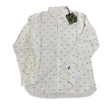 Mr. Bathing Ape 긴팔 셔츠 화이트