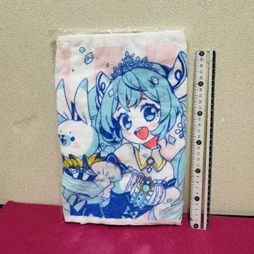 하츠네 미쿠 유키 미쿠 snowmiku2019 페이스 타월 -