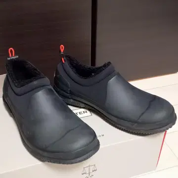 HUNTER 헌터 레인부츠 남성용 오리지널 쉘파 신발 27cm