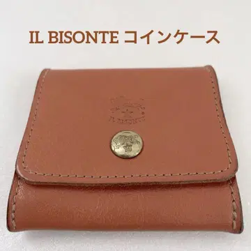일 비존테 IL BISONTE 동전 지갑 새상품급 코인 케이스