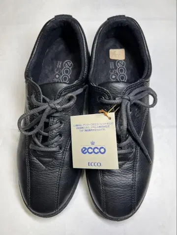 새상품 보관품 Ecco 에코 컴포트 블랙 가죽 여성용 23cm 초특가!
