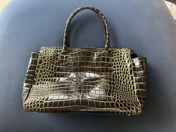 크로커다일풍 토트백