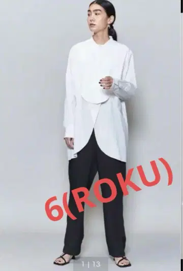 <6(ROKU>DRESS SHIRT/셔츠