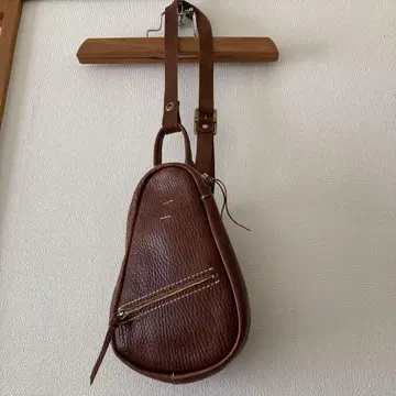 cham 참 천연 가죽 2WAY 숄더백 바디백 파우치