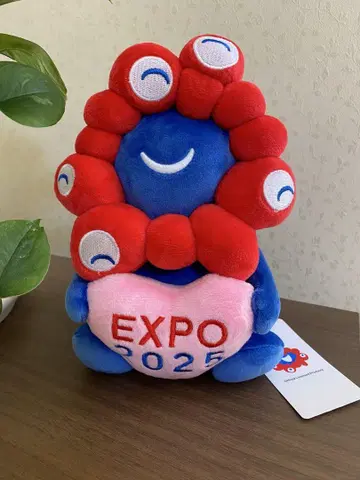 EXPO 2025 쫄깃쫄깃한 하트 봉제 인형
