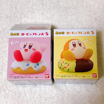 별의 커비 커비프렌즈 5 커비 도넛 & 와돌디 도넛