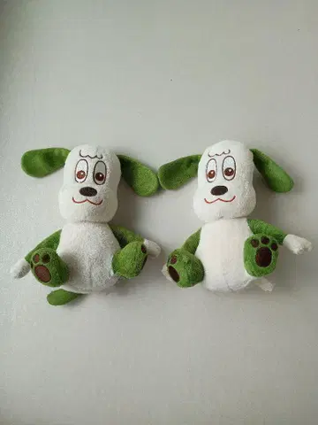 세탁 가능한 봉제 인형 2개 세트