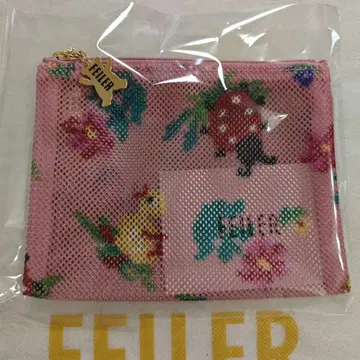 페이러 하이디 메쉬 파우치 핑크 미니