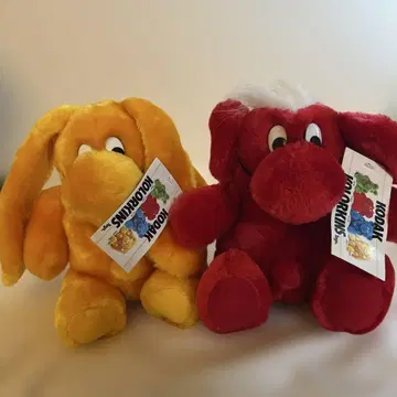 컬러킨즈 코닥 봉제 인형 2종 세트