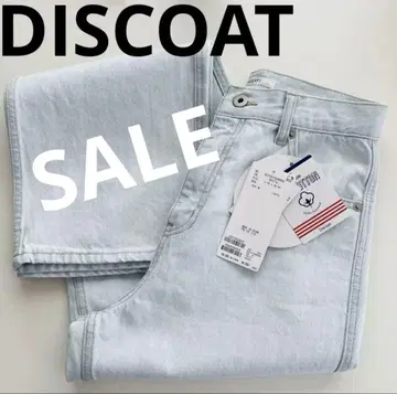 택 포함 새상품 DISCOAT 디스코트 스트레이트 데님 여름 추천 상품