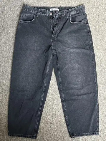 자라 블랙 데님