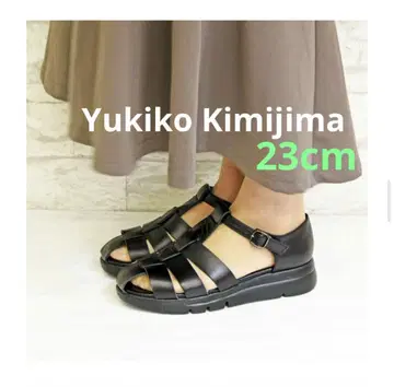 Yukiko Kimijima 천연 가죽 구르카 샌들 23