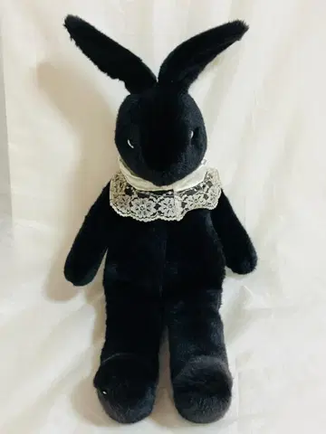반짝반짝 천사 블랙 토끼 오리엔탈 토이 머리부터 약 45cm