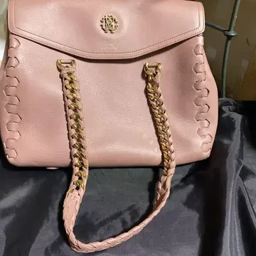 Roberto Cavalli 핑크 가죽 백