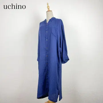 UCHINO 우치노 거즈 원피스 블루