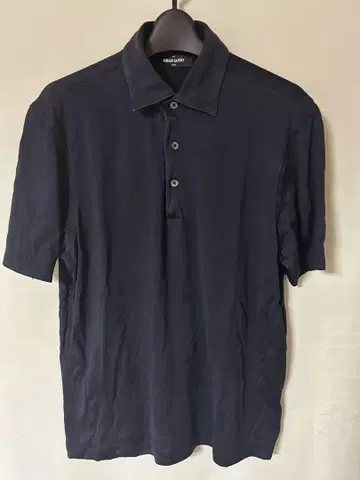GRAN SASSO 네이비 피케 셔츠