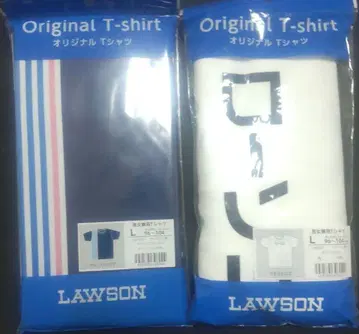 LAWSON 50주년 기념 티셔츠 L 사이즈 2종 세트