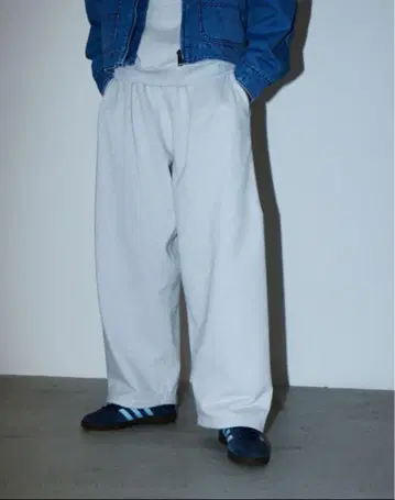 BEAMS 벌룬 스웨트 팬츠 M 블랙