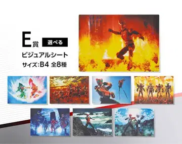 S.H.Figuarts 가면라이더 E상 비주얼 시트 전 8종 세트