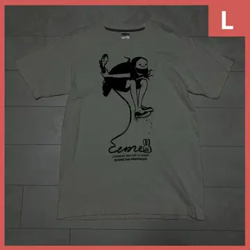 CUNE 15주년 기념 티셔츠 L 화이트