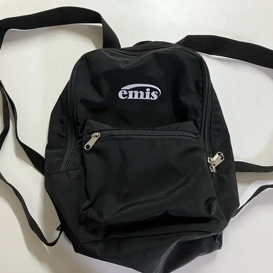 emis Mini Wappen Pocket Backpack Black on Bunjang Global Site.