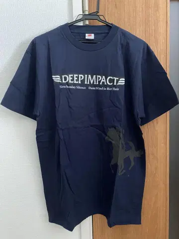 DEEP IMPACT 티셔츠 L 네이비