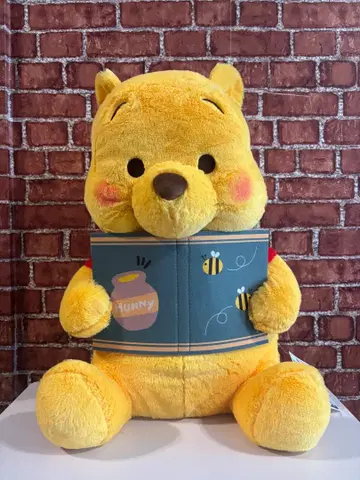 디즈니 곰돌이 푸 BOOKS FukuFuku 초초 BIG 봉제 인형