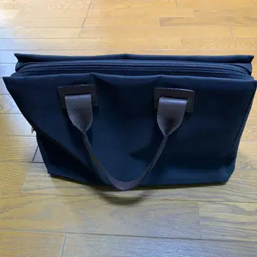 브레라 블랙 나일론 비즈니스 백