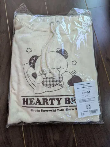 HEARTY BEAR 후드티 유니섹스 M 사이즈