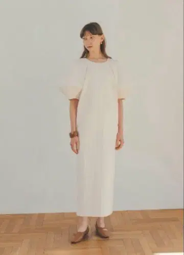 CLANE STRIPE QUILT COCOON 원피스