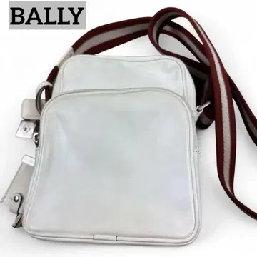 BALLY 발리 가죽 숄더백 화이트