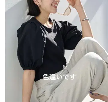 새상품급 그린 라벨 릴랙싱 수분 흡수 속건성 접촉 냉감 23SS 티셔츠