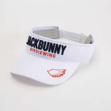 JACK BUNNY BIRDIE WING 화이트 바이저