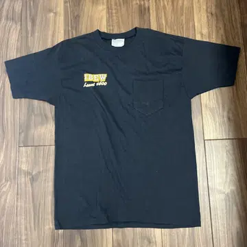 포켓 티셔츠 싱글 스티치 made in USA