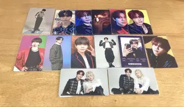 INI 후지마키 쿄스케 트레이딩 카드 세트